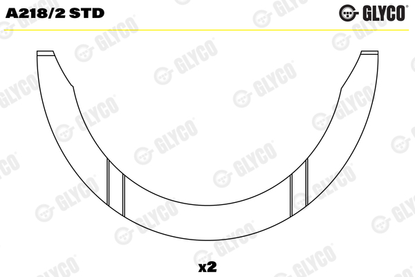 Glyco Krukasafstandsschijf A218/2 STD