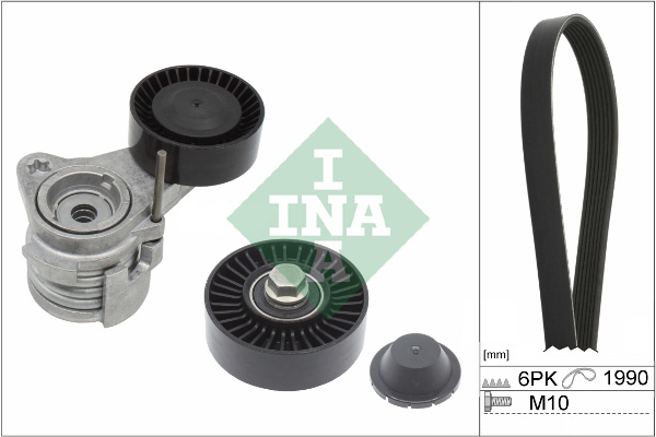 INA Poly V-riemen kit 529 0043 10