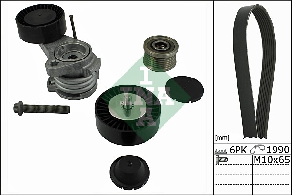 INA Poly V-riemen kit 529 0058 10