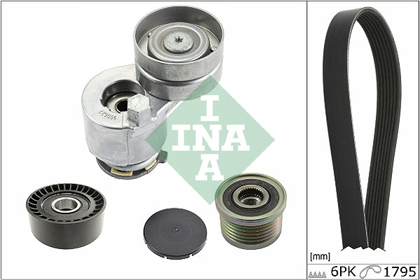 INA Poly V-riemen kit 529 0118 10