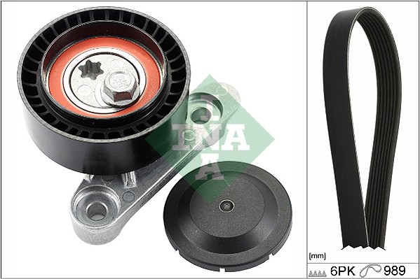 INA Poly V-riemen kit 529 0160 10