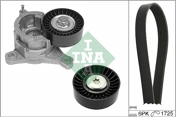 INA Poly V-riemen kit 529 0183 10