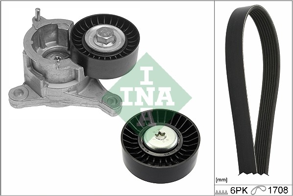 INA Poly V-riemen kit 529 0184 10