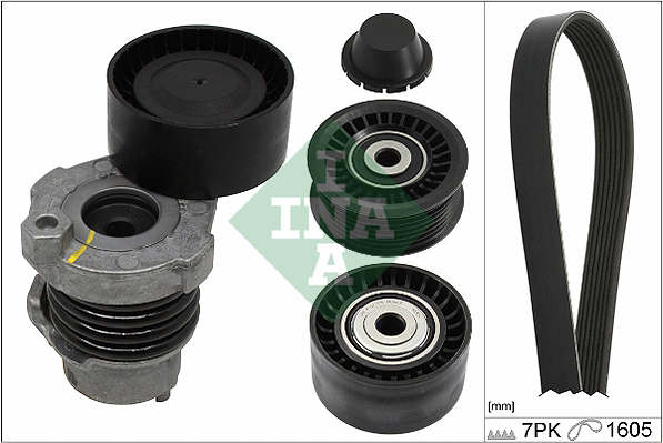 INA Poly V-riemen kit 529 0194 10