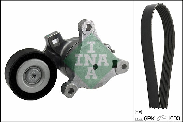 INA Poly V-riemen kit 529 0214 10