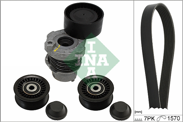 INA Poly V-riemen kit 529 0284 10