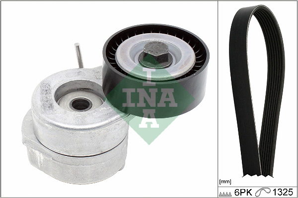 INA Poly V-riemen kit 529 0285 10