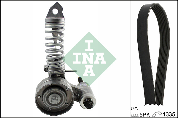 INA Poly V-riemen kit 529 0295 10