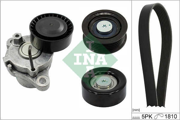 INA Poly V-riemen kit 529 0299 10