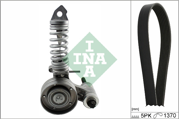 INA Poly V-riemen kit 529 0324 10