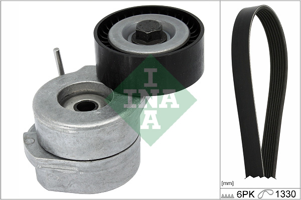 INA Poly V-riemen kit 529 0347 10