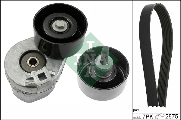 INA Poly V-riemen kit 529 0390 10