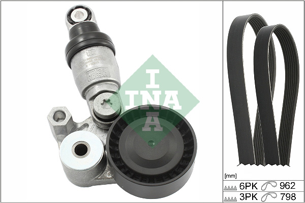 INA Poly V-riemen kit 529 0431 10