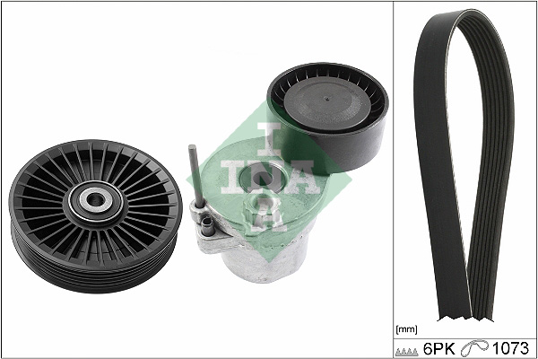 INA Poly V-riemen kit 529 0443 10