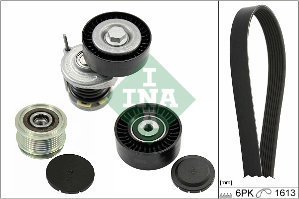 INA Poly V-riemen kit 529 0467 20