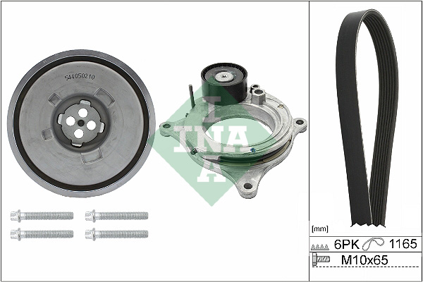 INA Poly V-riemen kit 529 0488 20