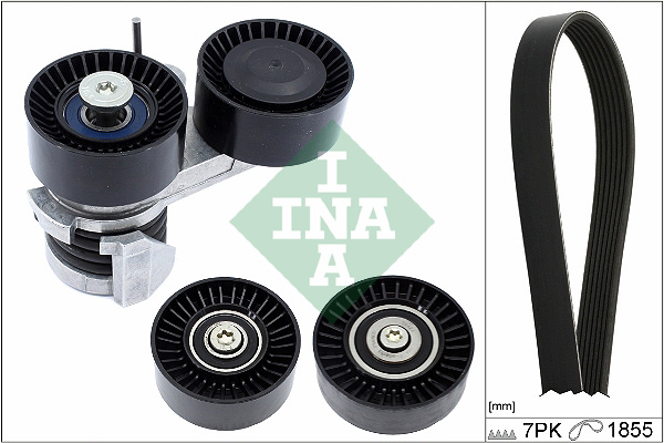 INA Poly V-riemen kit 529 0495 10