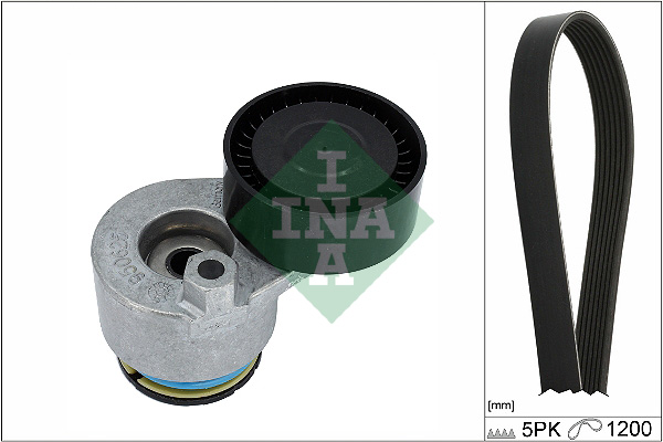 INA Poly V-riemen kit 529 0511 10