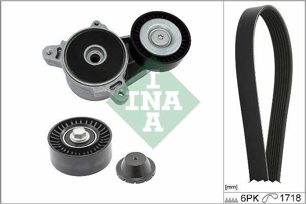 INA Poly V-riemen kit 529 0515 10