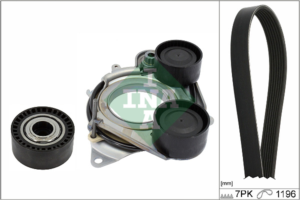 INA Poly V-riemen kit 529 0542 10