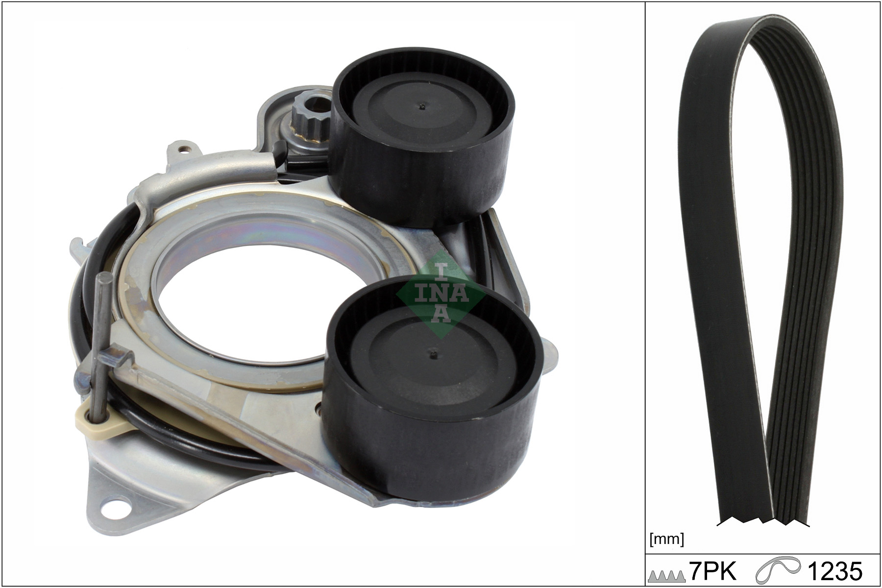 INA Poly V-riem set 529 0594 10