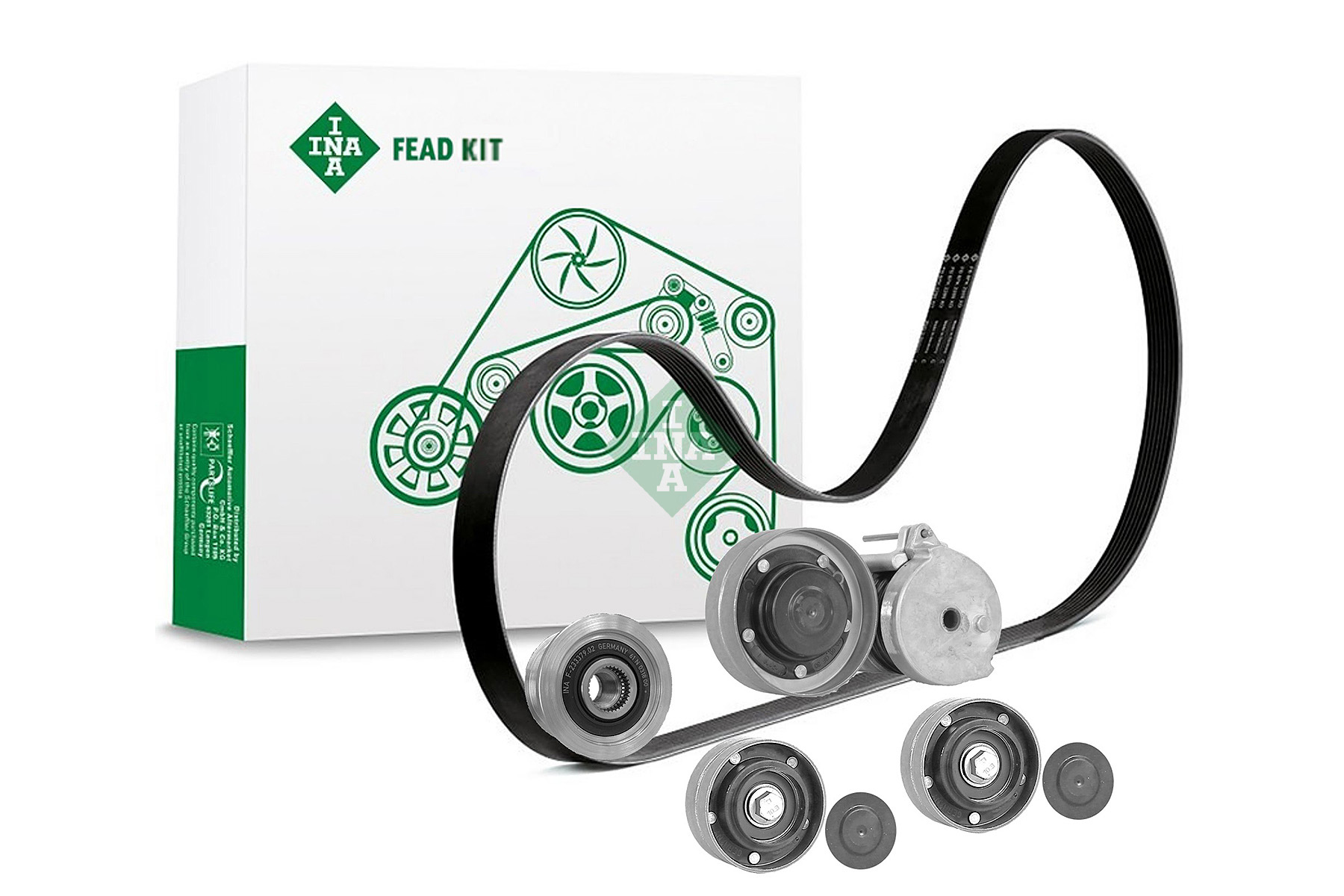 INA Poly V-riem set 529 4199 10