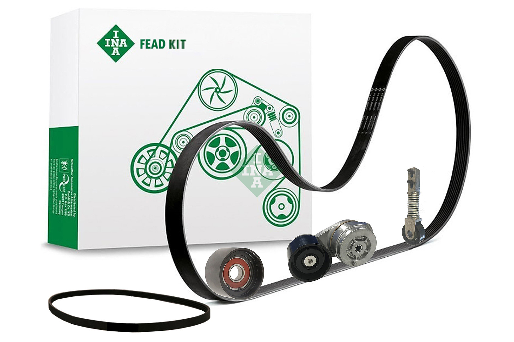 INA Poly V-riem set 529 4207 10