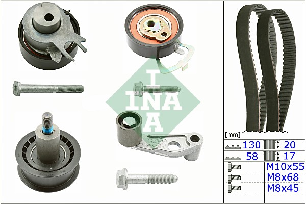 INA Distributieriem kit 530 0089 10