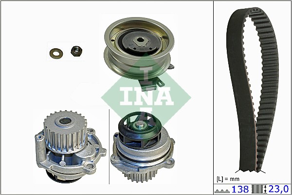 INA Distributieriem kit inclusief waterpomp 530 0171 31