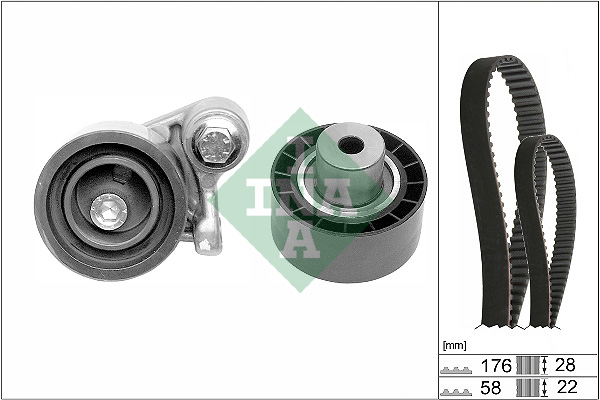 INA Distributieriem kit 530 0348 10