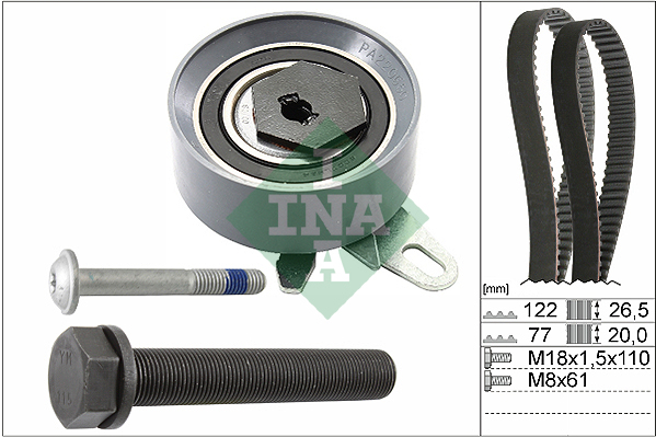 INA Distributieriem kit 530 0406 10