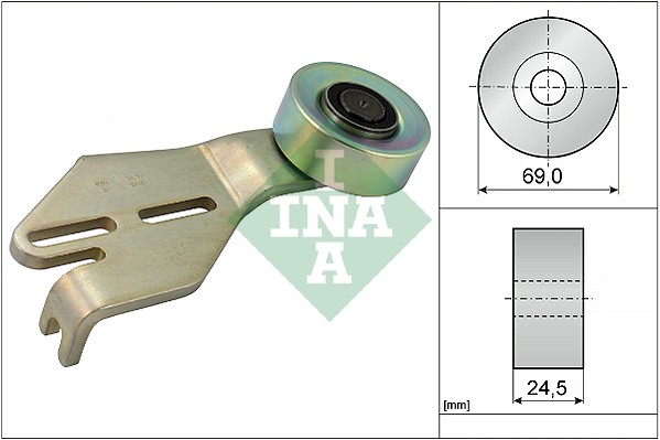 INA Spanrol (poly) V-riem 531 0238 10