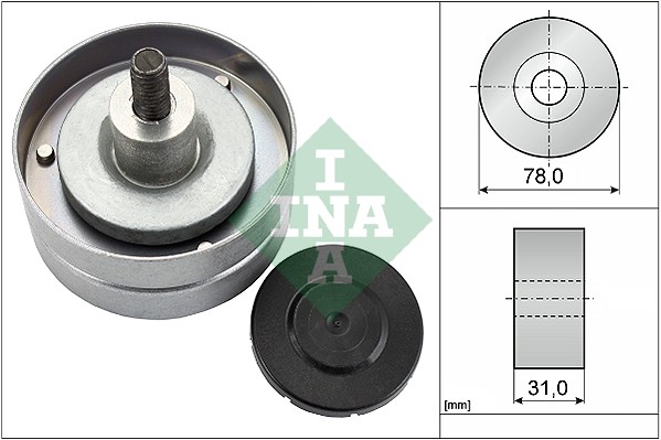 INA Geleiderol (poly) V-riem 532 0414 10