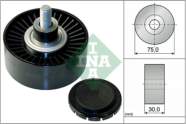 INA Geleiderol (poly) V-riem 532 0751 10