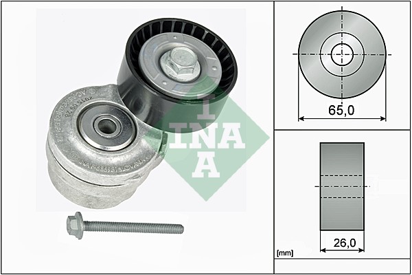 INA Spanner poly V-riem 534 0101 20