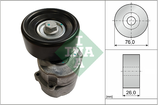 INA Spanner poly V-riem 534 0135 30