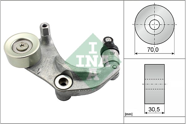 INA Spanner poly V-riem 534 0316 10