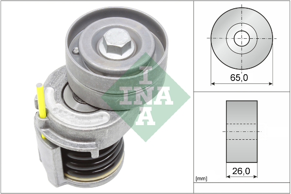 INA Spanner poly V-riem 534 0346 10