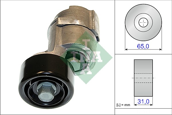 INA Spanner poly V-riem 534 0430 10