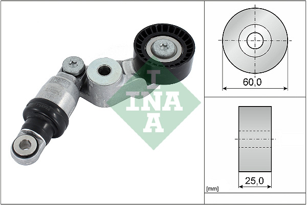 INA Spanner poly V-riem 534 0585 10