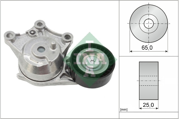 INA Spanner poly V-riem 534 0656 10