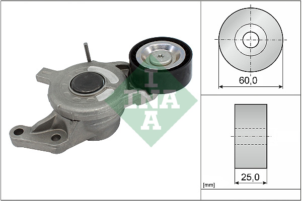 INA Spanner poly V-riem 534 0657 10