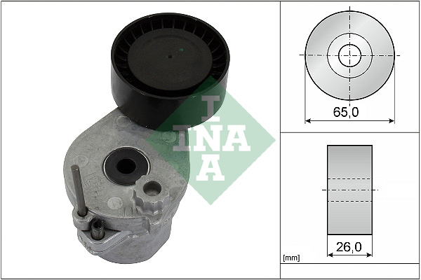 INA Spanner poly V-riem 534 0693 10