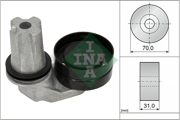 INA Spanner poly V-riem 534 0694 10