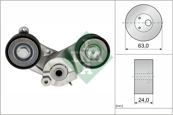 INA Spanner poly V-riem 534 0933 10