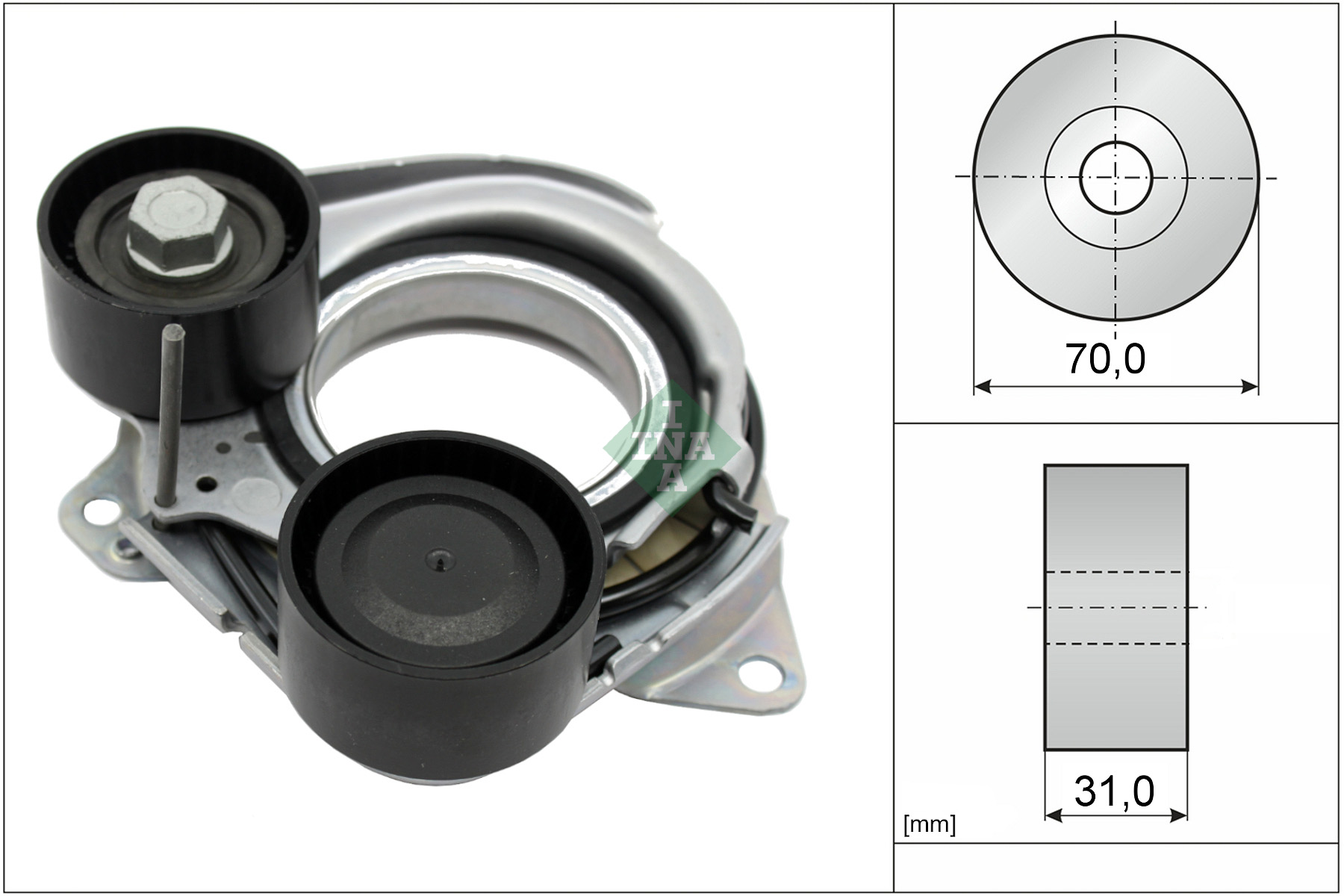 INA Riemspanner, Poly V-riem 534 1010 10