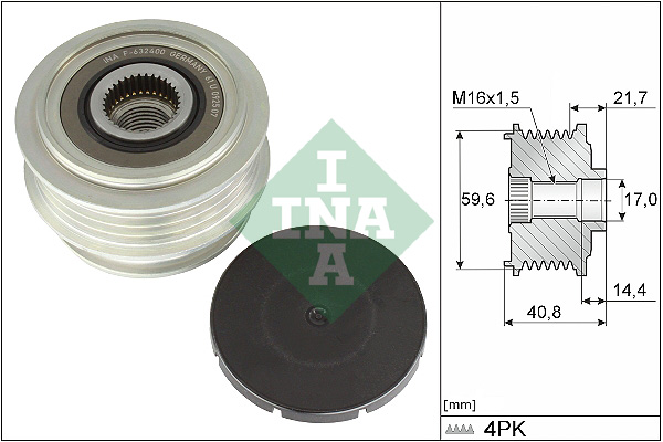 INA Dynamovrijloop 535 0371 10
