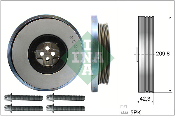 INA Riemschijvenset, krukas 544 0606 20