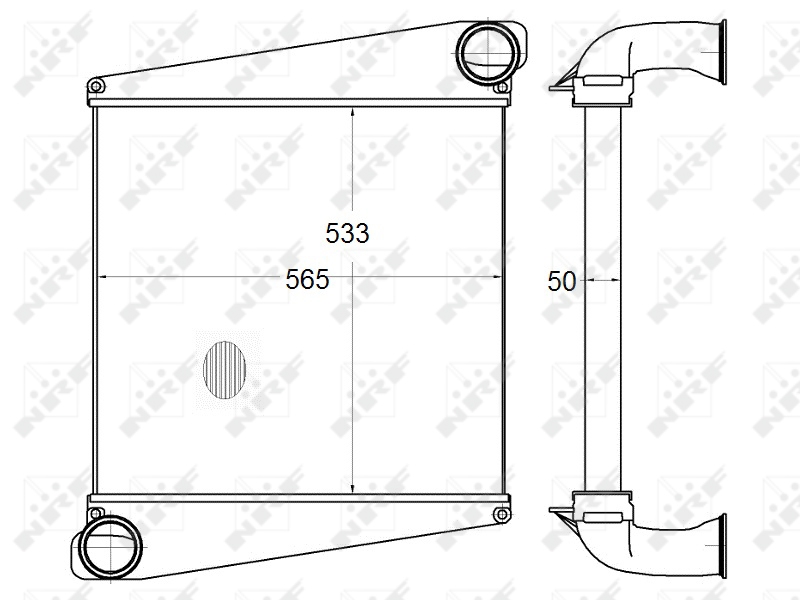 NRF Interkoeler 30555