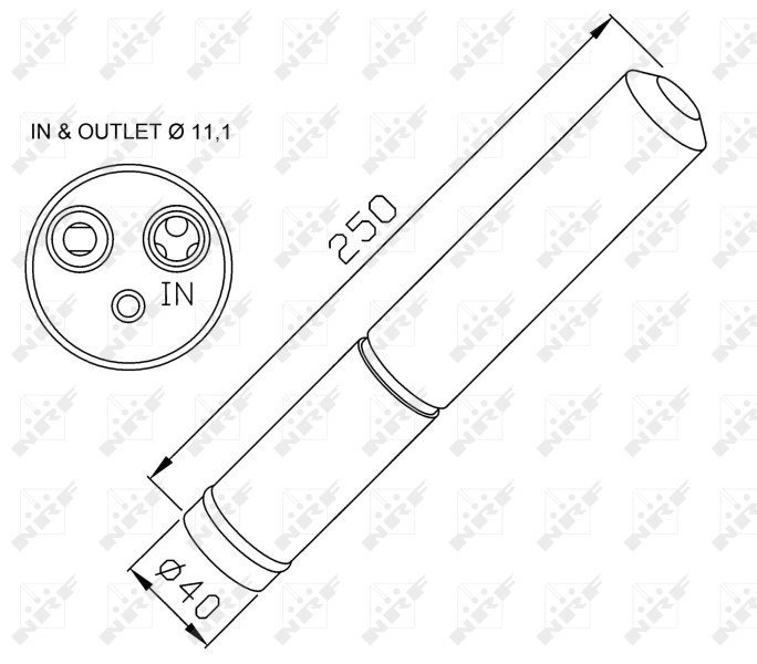 NRF Airco droger/filter 33295